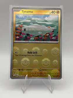 Tynamo 030/086 Poke Ball Holo Black Bolt BLK English Pokemon Card NM - Image 1