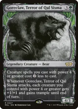 Goreclaw, Terror of Qal Sisma (MUL 27) Near Mint Foil - MTG - Image 1