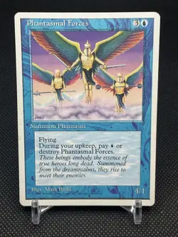 MTG PHANTASMAL FORCES - 1995 Edition Magic the Gathering - Image 1
