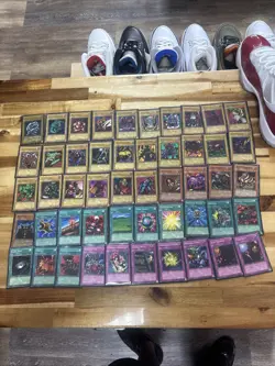 Starter Deck Kaiba Complete 50 Cards Sleeved Played - Image 1