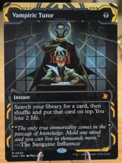 Vampiric Tutor Secrets of Strixhaven: Mystical Archive Regular - Image 1