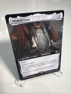 Wizards of the Coast MTG Mithril Coat LTR Extended Art Rare EN #0379 - Image 1