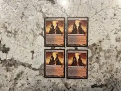 Mtg Dragonskull Summit x4 - Magic the Gathering Dragonskull Summit Lp-Played - Image 1