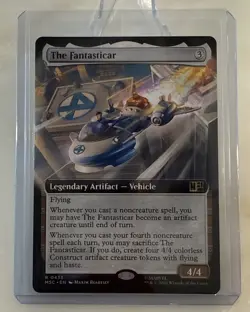 The Fantasticar (Extended Art) Commander: Marvel Super Heroes Regular 433 MTG - Image 3