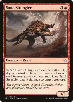 Sand Strangler 2x FOIL HOU MTG Hour of Devastation Uncommon MINT red - Image 1