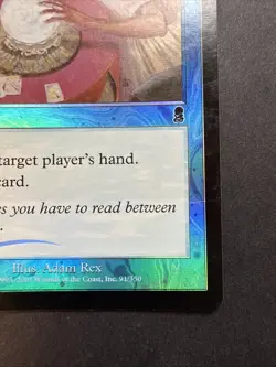 MTG FOIL Peek Odyssey Magic the Gathering - Image 4