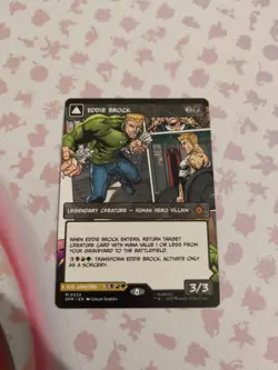 Eddie Brock - 0224 - M - Borderless - Non-Foil - Spider-Man - MTG - NM/M - Image 1