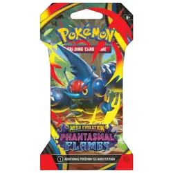 Pokemon TCG: Mega Evolution Phantasmal Flames Sleeved Booster Pack - 10 Cards - Image 2