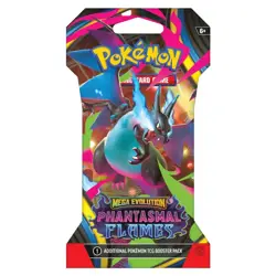 Pokemon TCG: Mega Evolution Phantasmal Flames Sleeved Booster Pack - 10 Cards - Image 3