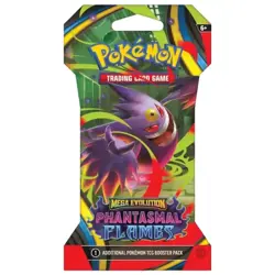 Pokemon TCG: Mega Evolution Phantasmal Flames Sleeved Booster Pack - 10 Cards - Image 4