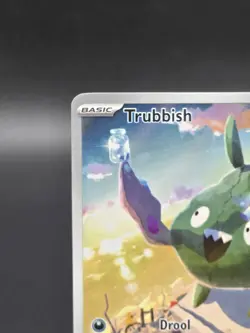 Trubbish 140/086 Illustration Rare Full Art Holo SV: White Flare Pokemon TCG - Image 4