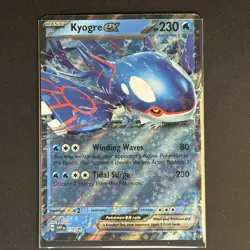 NM - Kyogre ex 178 Holo Promo Scarlet & Violet Promo Pokemon - Image 1