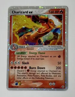 Charizard ex 105/112 FireRed & LeafGreen Holo Ultra Rare EX 160 HP English - Image 1