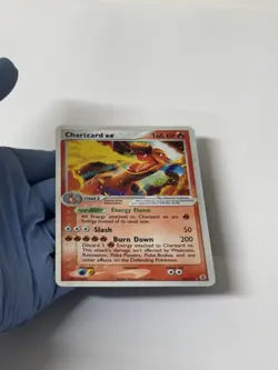 Charizard ex 105/112 FireRed & LeafGreen Holo Ultra Rare EX 160 HP English - Image 3