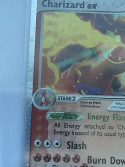 Charizard ex 105/112 FireRed & LeafGreen Holo Ultra Rare EX 160 HP English - Image 5