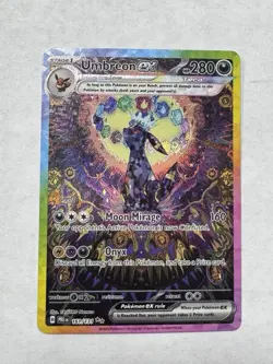 Pokemon Umbreon ex Special Illustration Rare SV: Prismatic Evolutions 161/131 NM - Image 1