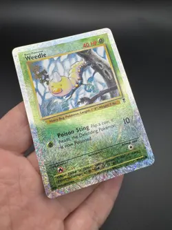 Weedle Reverse Holo Pokemon Legendary Collection - Image 3