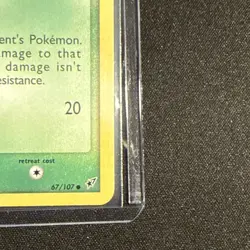 Nincada 67/107 EX Deoxys Pokemon 2005 Reverse Holo Stamped Rare Card - Image 5