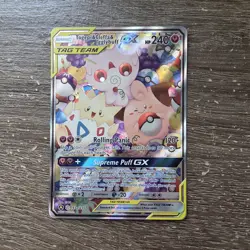 Togepi & Cleffa & Igglybuff GX TAG TEAM Alt Art Holo 143A/236 Eng - Image 1