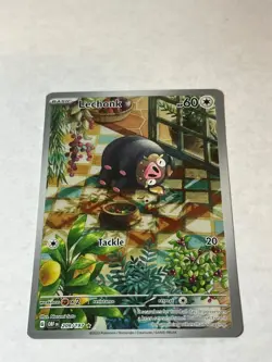 Lechonk 209/197 Illustration Rare Obsidian Flames Pokemon Holo Near Mint - Image 1