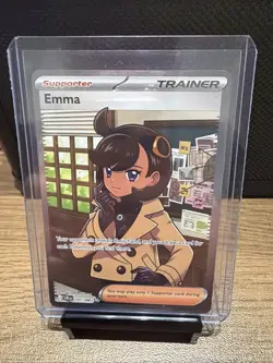 Pokemon TCG Holo Ultra Rare Full Art. Chaos rising Emma 107/086 - Image 1