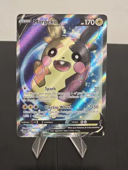 Morpeko V (Full Art) 190/202 Swsh01: Sword & Shield Holo Pokemon MJ - Image 1