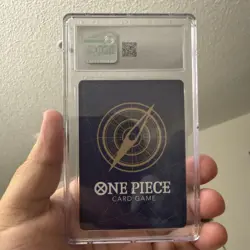 2024 One Piece CCG Monkey D Luffy Purple Promo P-041 CGC 10 Gem Mint - Image 3
