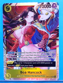 One Piece - The Azure Sea's Seven Boa Hancock OP14-112 SR MINT - Image 1