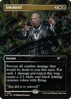 MTG Inkshield (1694) - Rainbow Foil, NM-Mint, English Secret Lair Drop Series - Image 1
