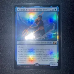 MTG Namor, Scourge of the Seas Commander: Marvel Super Heroes Foil - Image 1