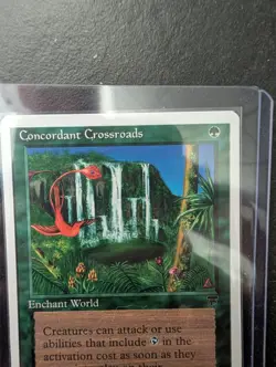 Concordant Crossroads NM Magic the Gathering 4th Ed. Magic Chronicles BB - Image 2