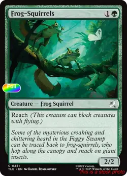 Frog-Squirrels [Magic TLE - 251] Foil - Image 1