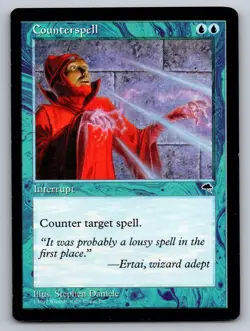 Counterspell 57 Common Tempest Magic: The Gathering Near Mint - Image 1