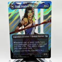 Fang, Fearless l'Cie Final Fantasy MTG ~ #526 Human Warrior NM Surge Foil Card - Image 2