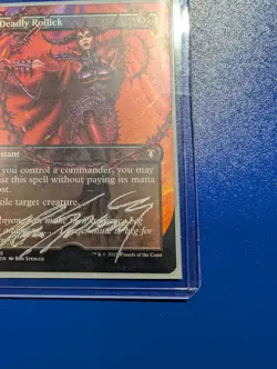 MTG Deadly Rollick Artist Proof Signed By Ron Spencer - Image 2