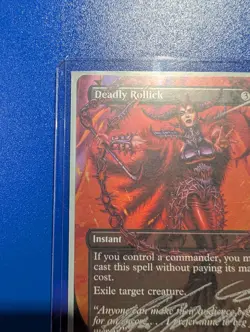 MTG Deadly Rollick Artist Proof Signed By Ron Spencer - Image 4