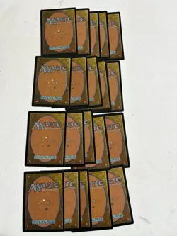 MTG Vintage Portal Second Age Basic Land Lot 20 Mountain Same Art Black Border - Image 2