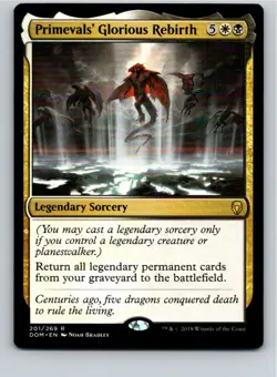 Magic the Gathering Primevals' Glorious Rebirth Dominaria MTG Free Shipping! - Image 1