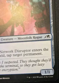 Network Disruptor 071/302 Common Kamigawa: Neon Dynasty Magic: The Gathering - Image 5