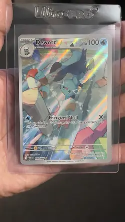 Pokemon Dewott SV: White Flare 106/086 Illustration Rare NM - Image 1