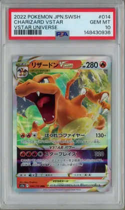 PSA 10 Charizard VSTAR 014/172 RRR VSTAR Universe Gem Mint Japanese Pokemon Card - Image 1