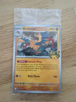 Pokemon Archeops Promo Card 051/086 Field Museum Chicago Sealed - Slight Chip - Image 1