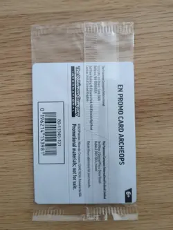Pokemon Archeops Promo Card 051/086 Field Museum Chicago Sealed - Slight Chip - Image 3