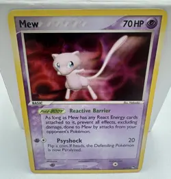 2006 Pokemon TCG Mew 4/17 Holo Rare HP 70 - Image 1