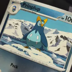 Prinplup, 028/094 : Common Holo PFL EN - Pokemon TCG Card - Image 1