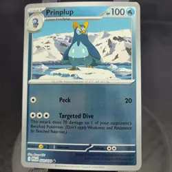Prinplup, 028/094 : Common Holo PFL EN - Pokemon TCG Card - Image 2