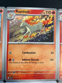 12 Ponyta Rapidash TCG pokemon Mixed Lot collection set Cute 🐴🔥⚡😍 Rare - Image 4
