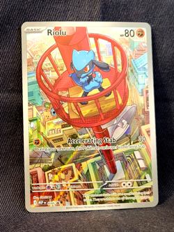• Riolu • 010 Full Art Holo ME Mega Evolution Promo Pokemon TCG NM - Image 1