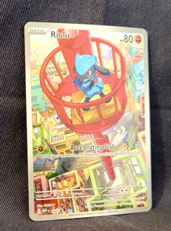 • Riolu • 010 Full Art Holo ME Mega Evolution Promo Pokemon TCG NM - Image 2