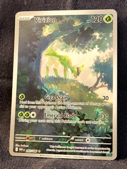 Virizion Full Art Rare Pokemon White Flare Holo Sv:095/086 - Image 3